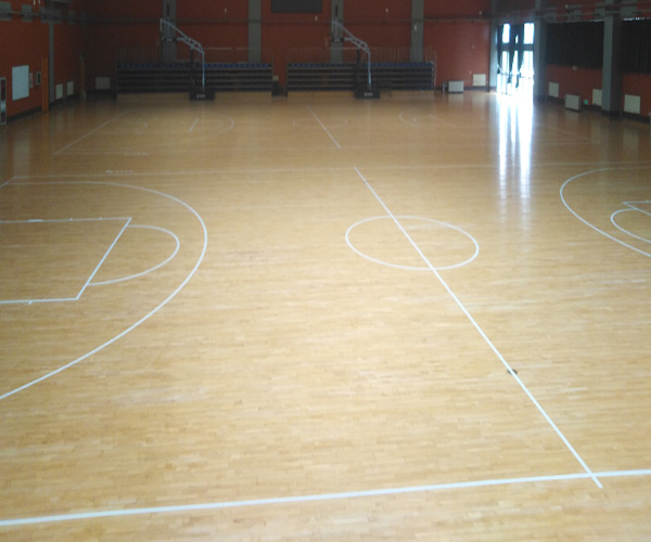 羽毛球馆运动木地板翻新