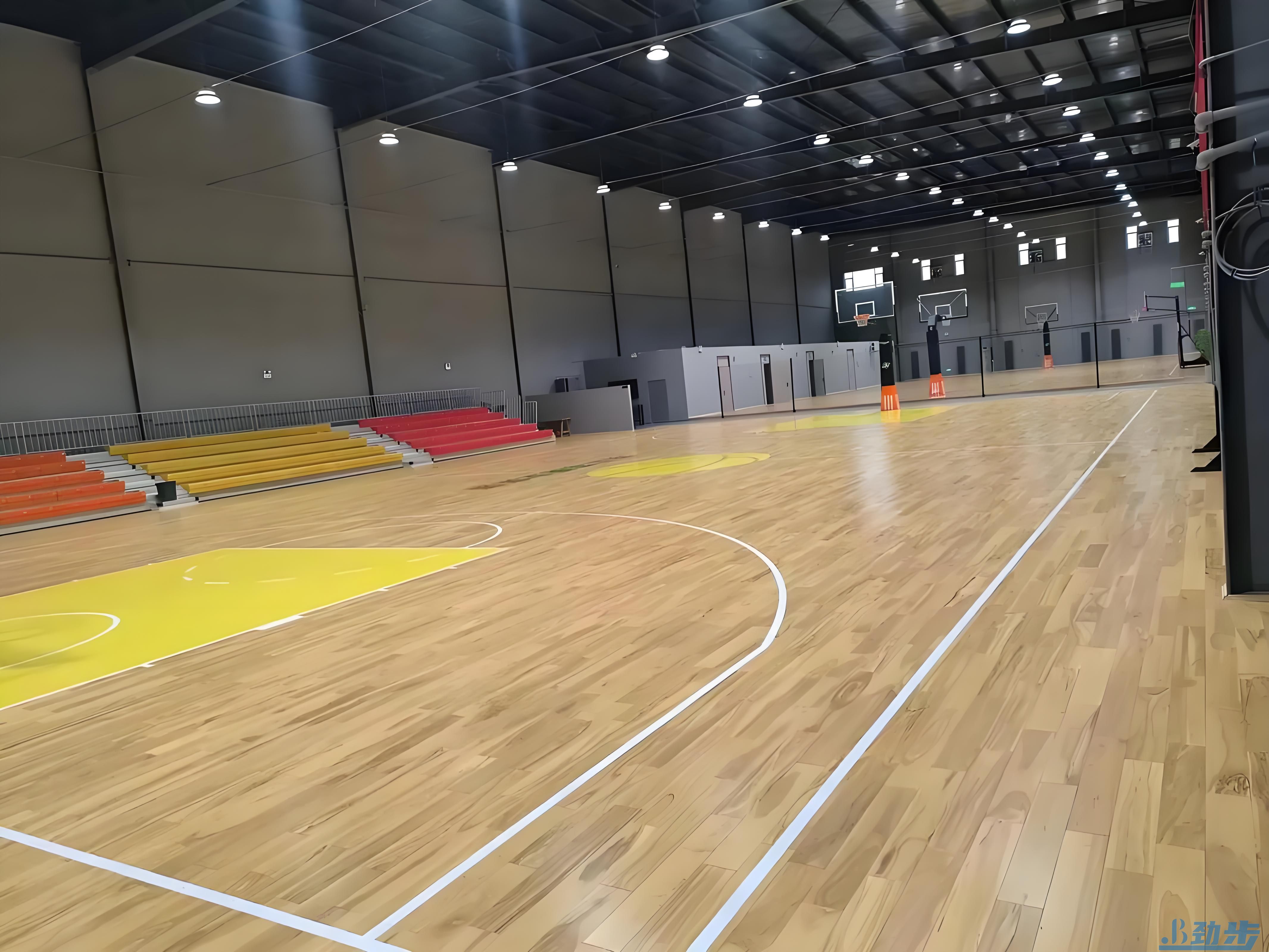 篮球馆木地板翻新