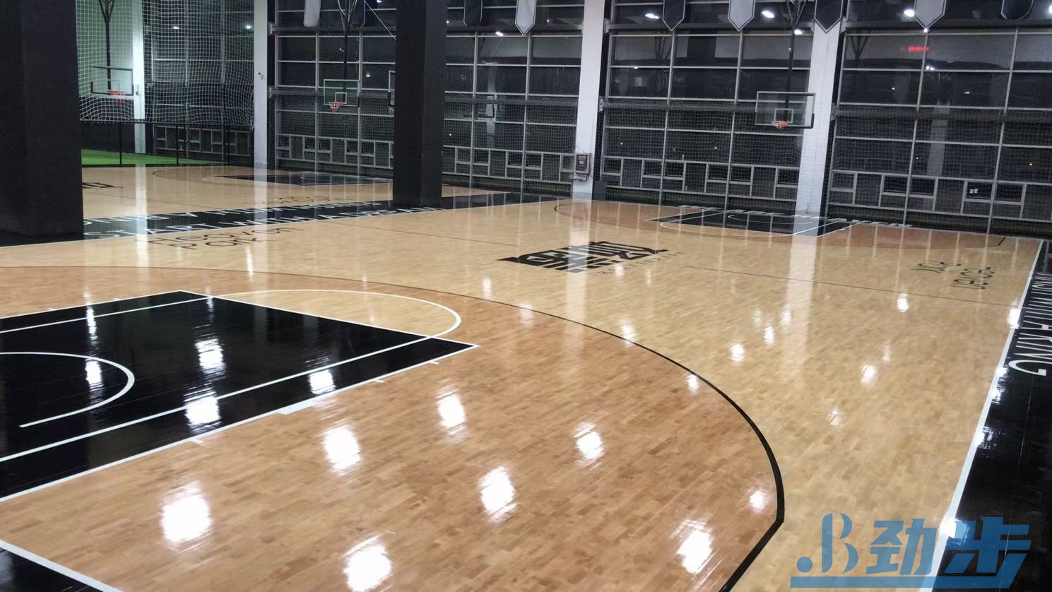 篮球馆运动木地板翻新